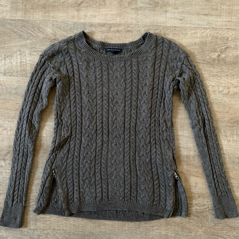 American Eagle Cable Knit Sweater